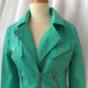 Dollhouse Outfitters Vegan faux leather biker jack